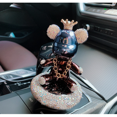 Ароматизатор BUSHINECO Crown Bear Car Air Freshener Ведмідь з короною Океан