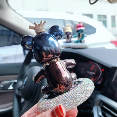 Ароматизатор BUSHINECO Crown Bear Car Air Freshener Ведмідь з короною Океан