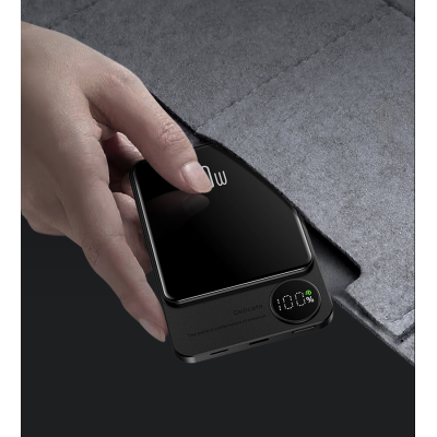 УМБ CYKE Q9 10000 mAh Black PD 20W MagSafe Wireless Powerbank