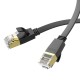 Кабель сетевой Hoco US07 Cat.6 RJ45 Экранированный Интернет кабель (патч-корд, Patch Cable) 10 м Black (6931474780713)