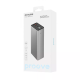 УМБ Proove Metalskin 30000mAh Type-C + 2xUSB + Micro USB 65W Gray (54074)
