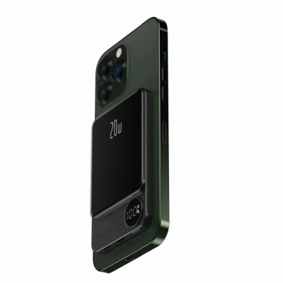 УМБ CYKE Q9 10000 mAh Green PD 20W MagSafe Wireless Powerbank