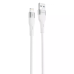 Кабель Proove Light Silicone 2.4А, USB Type-A для Apple Lightning 1м White (49193)