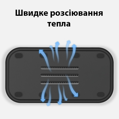 Беспроводное зарядное устройство для OJD Magnetic Field 3 in 1 OJD-85, MagSafe, QuickCharge, Type-C 15W Black (OJD-85B)