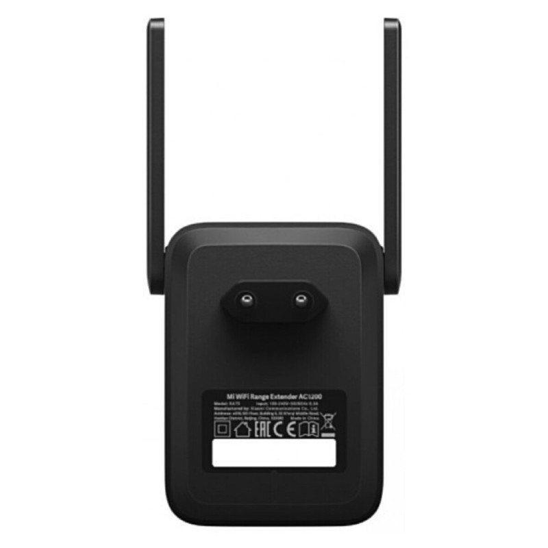 Ретранслятор (підсилювач сигналу) Xiaomi Mi Wi-Fi Range Extender AC1200 RC04 Global Black (DVB4270GL)