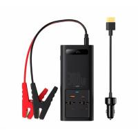 Автомобильный инвертор Baseus IGBT Power Inverter 300W 2x220V (CN/EU) + USB Type-A + Type-C Black (BS-CI30-02)