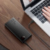 УМБ Baseus Adaman Digital Display QuickCharge PowerBank 20000mAh Type-C + 2xUSB 22.5W повербанк із швидкою зарядкою QC3.0+PD3.0 Black (PPAD000101)