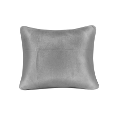 Подушка Автомобильная под поясницу Замшевая Серая