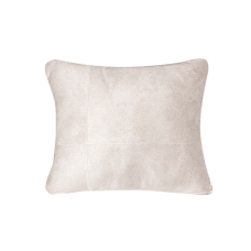 Подушка Автомобильная под поясницу Замшевая Белая