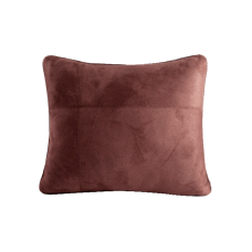 Подушка Автомобильная под поясницу Замшевая Коричневая