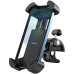 Велодержатель для мобильного телефона Usams US-ZJ064 Cycling ShockProof Phone Holder Black (ZJ064ZJ01)