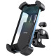 Велотримач для мобільного телефону Usams US-ZJ064 Cycling ShockProof Phone Holder Black (ZJ064ZJ01)