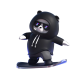 Фігурка-слайдер в авто L'Andre Sliding Cartoon Bear Ведмідь скейтер Cool Black