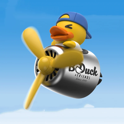 Ароматизатор Hikii B.DUCK Little Yellow Duck (with hat) + 2 сменных картриджа