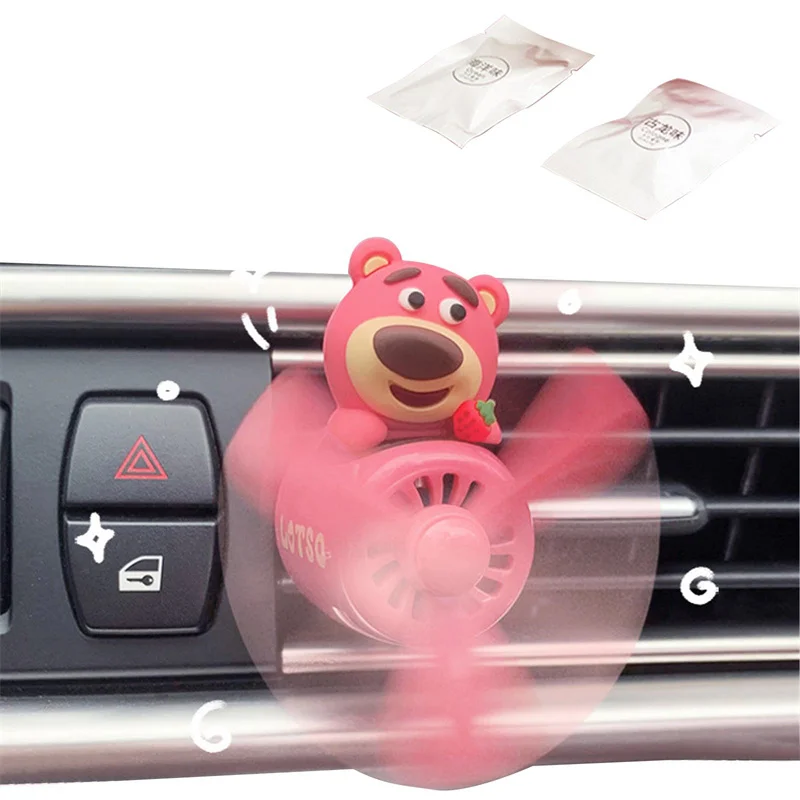 Ароматизатор Hikii Lotso Strawberry Bear + 2 змінних картриджа