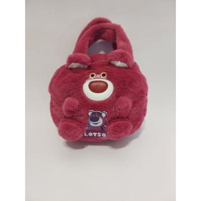 Сумка детская плюшевая Lotso Красная