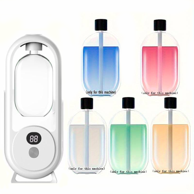 Ультразвуковий освіжувач повітря зі зволоженням та акумулятором Білий + 5 змінних картриджів з різними ароматами