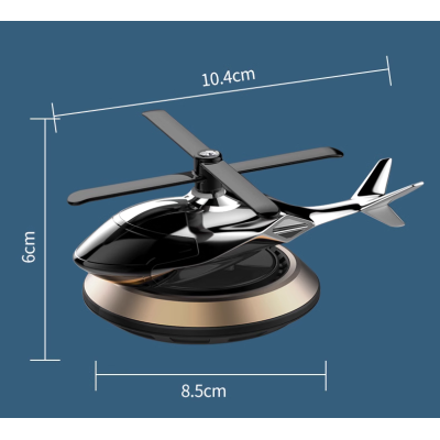 Ароматизатор Solar Car Fragrance Вертолет Cologne Silver+Gold