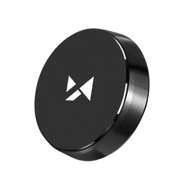 Автотримач для телефона (магнітний) Wozinsky Self-adhesive Magnetic Car Dashboard Mount Black (WMH-02)