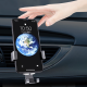 Автомобільний тримач для мобільного телефону Hurtel Gravity Smartphone Car Holder (Air Vent Version) Silver (YC08)