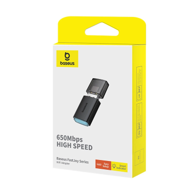 Wi-Fi адаптер Baseus FastJoy Series High Speed 650Mbps Dual Band 2.4Ghz/5Ghz USB Wifi Adapter (BS-OH170)