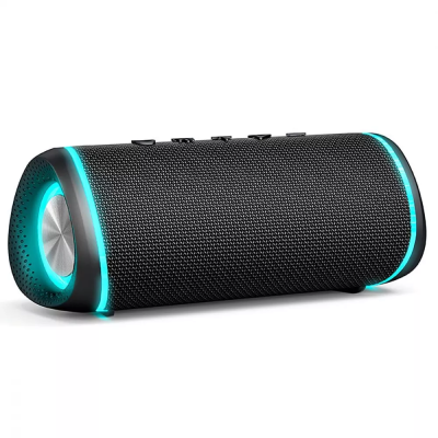 Акустическая система Proove Aura RGB Wireless Speaker 16W Bluetooth 5.3+AUX+TF Card 1800 mAh | 10 часов работы Black