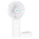 Вентилятор ручний з акумулятором Hoco F15 Handheld Folding Fan White (6931474797551)