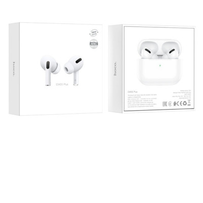 Бездротові навушники HOCO EW05 Plus ANC True Wireless BT Headset, Bluetooth 5.1, 400 mAh, White (3043)