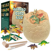 Яйце дракона Jumbo Dino Egg з 14 фігурками динозаврів