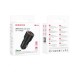 АЗП Borofone BZ19B Wisdom 36W Dual Port QC3.0 USB-A Car Charger Black