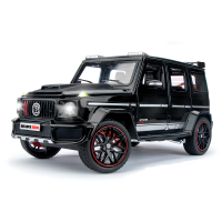 Коллекционная модель автомобиля Mercedes-Benz G63 Brabus 800 Black 1:24