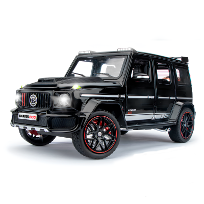 Колекційна модель автомобіля Mercedes-Benz G63 Brabus 800 Black 1:24