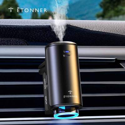 Автоматический автомобильный ароматизатор Etonner Intelligent Car Aromatherapy Diffuser 220 mAh 3 аромата в комплекте Black (ET-03-A)