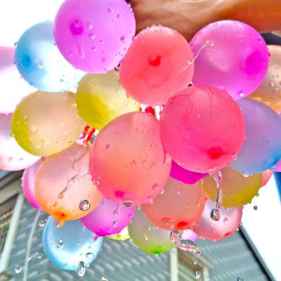 Набір кульок для води Happy Baby Balloons бомби для водних битв 111 шт/уп Різнокольорові