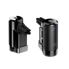 Автоматичний автомобільний аромадифузор Etonner Intelligent Car Aromatherapy Diffuser 220 mAh 3 квіткових аромати в комплекті Black (ET-03-B)