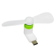 Вентилятор гибкий Micro-USB Белый для телефонов