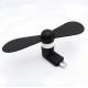 Fan flexible Micro-USB Black for phones