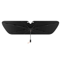 Автомобильная шторка на окно Baseus Coolride Doubled-Layered Windshield Sun Shade Umbrella PRO L 141x76 см Black