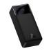 UMB Baseus Bipow Digital Fast Charge PowerBank 30000 mAh Type-C + 2xUSB + Micro USB 20W Black (PPBD050401)