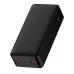 UMB Baseus Bipow Digital Fast Charge PowerBank 30000 mAh Type-C + 2xUSB + Micro USB 20W Black (PPBD050401)