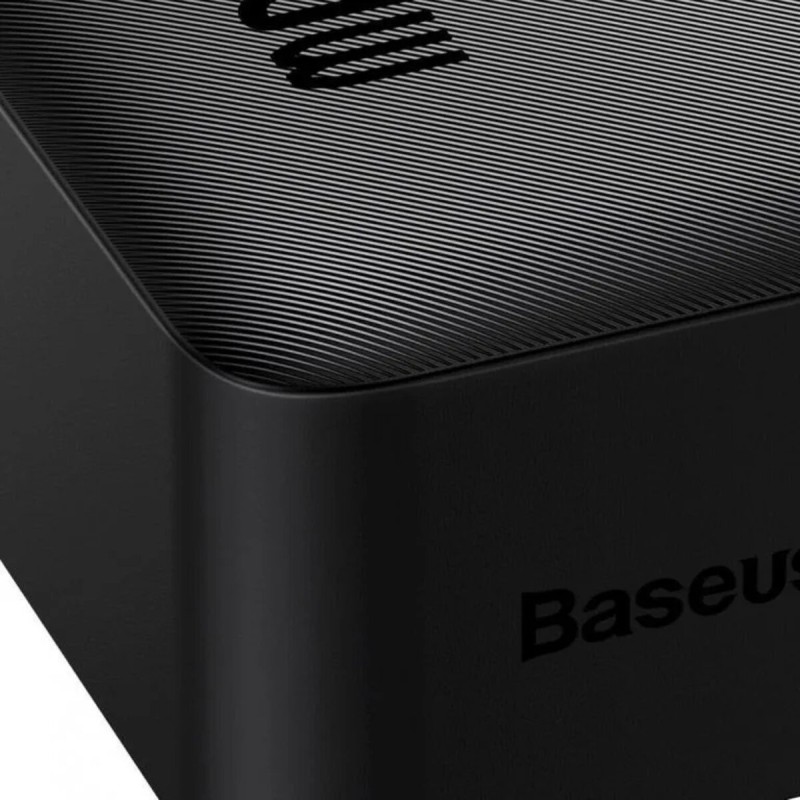 УМБ Baseus Bipow Digital Fast Charge PowerBank 30000 mAh Type-C + 2xUSB + Micro USB 20W Black (PPBD050401)