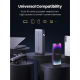 Зовнішній акумулятор (павербанк) Ugreen 25000 mAh 145W 2x Type-C + 1x USB Type-A Grey (PB205/90597)