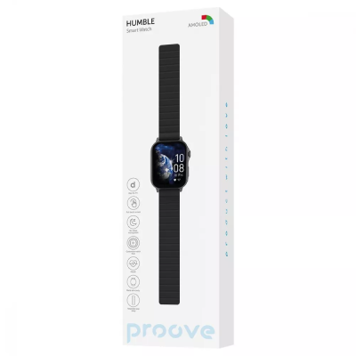 [Уценка] Смарт часы Proove Humble Amoled Bluetooth 5.3 IP68 Silver (SWHB00000006)