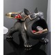 Keychain organizer for small things Bulldog 1.4 Black