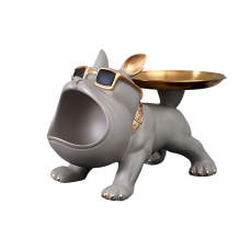 Ключница органайзер для мелочей Бульдог Темно-серый (3328)