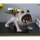 Keychain organizer for small things Bulldog Dark gray (3328)