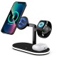 Wireless charger OG 5 in 1 Wireless Charger Station 15W Black (YM-UD23)