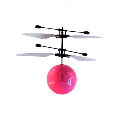 Helicopter toy Flying ball LED Pink