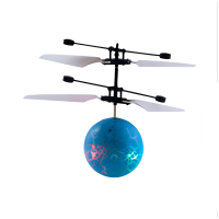 Helicopter toy Flying ball LED Blue