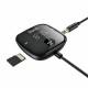 Bluetooth ресивер (FM-модулятор) Hoco E65 Unity car BT FM transmitter Black